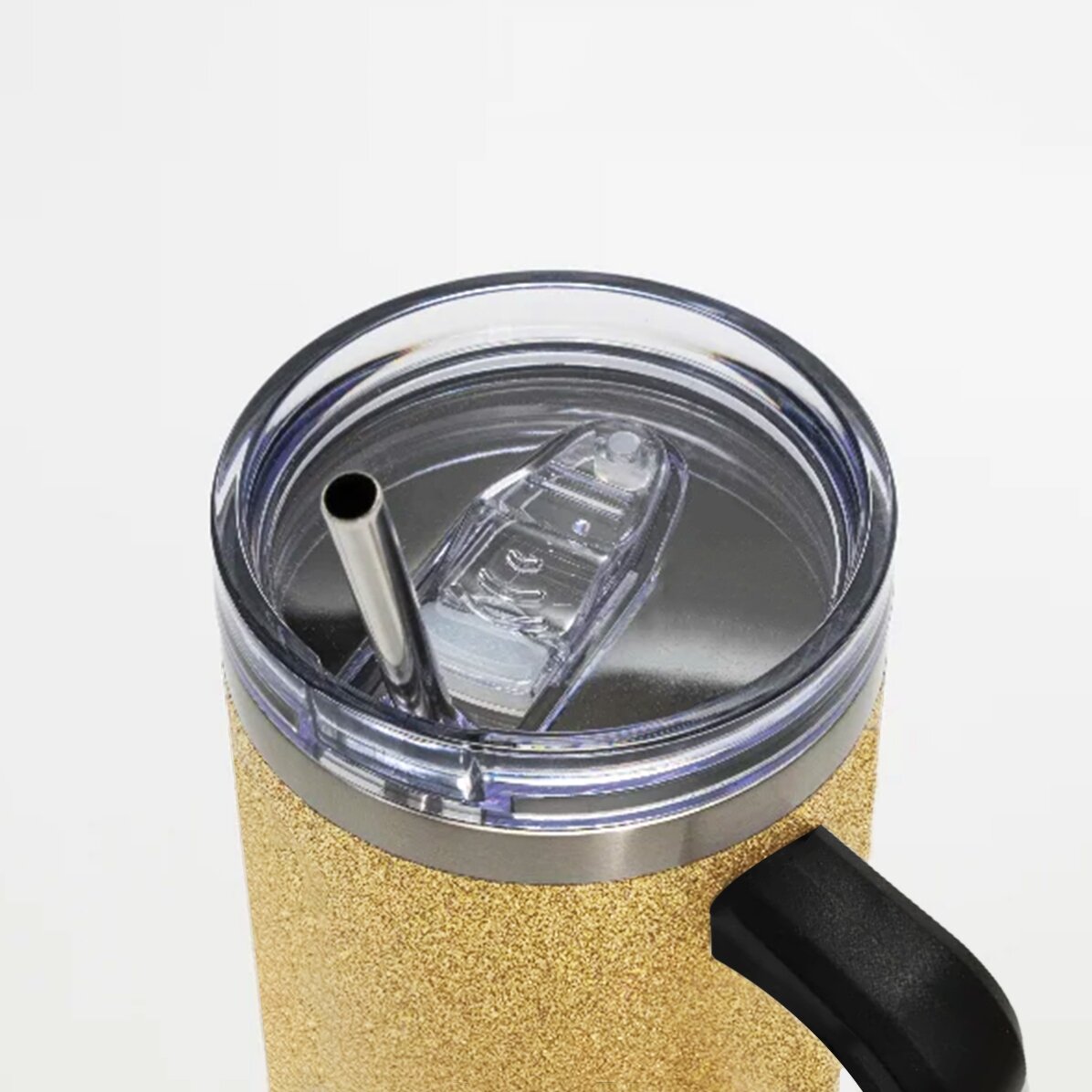 Cană termos cu mâner și pai personalizată cu nume - Airplane Master