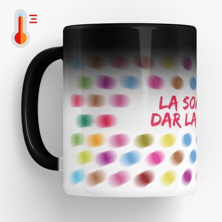 Cană termosensibilă personalizată blurry 