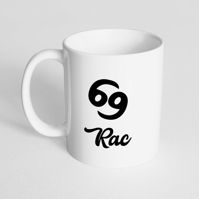 Cană zodiac personalizată cu poză și text - Rac
