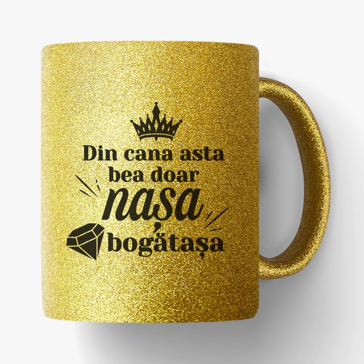 Set căni aurii - Nașii bogătașii