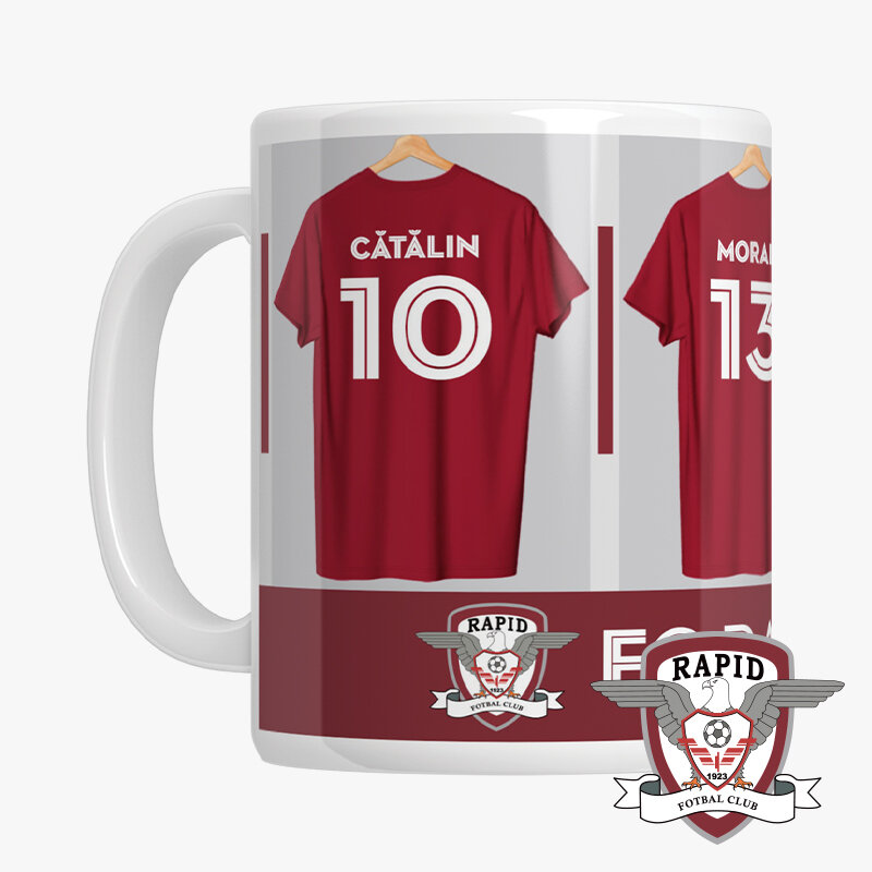 Персонализирани чаши с официална лицензия - FC Rapid 1923