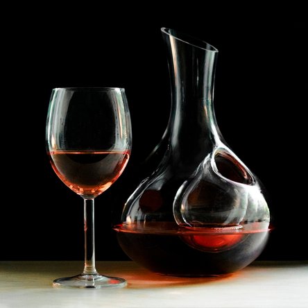 Carafă de vin cu buzunar pentru gheață