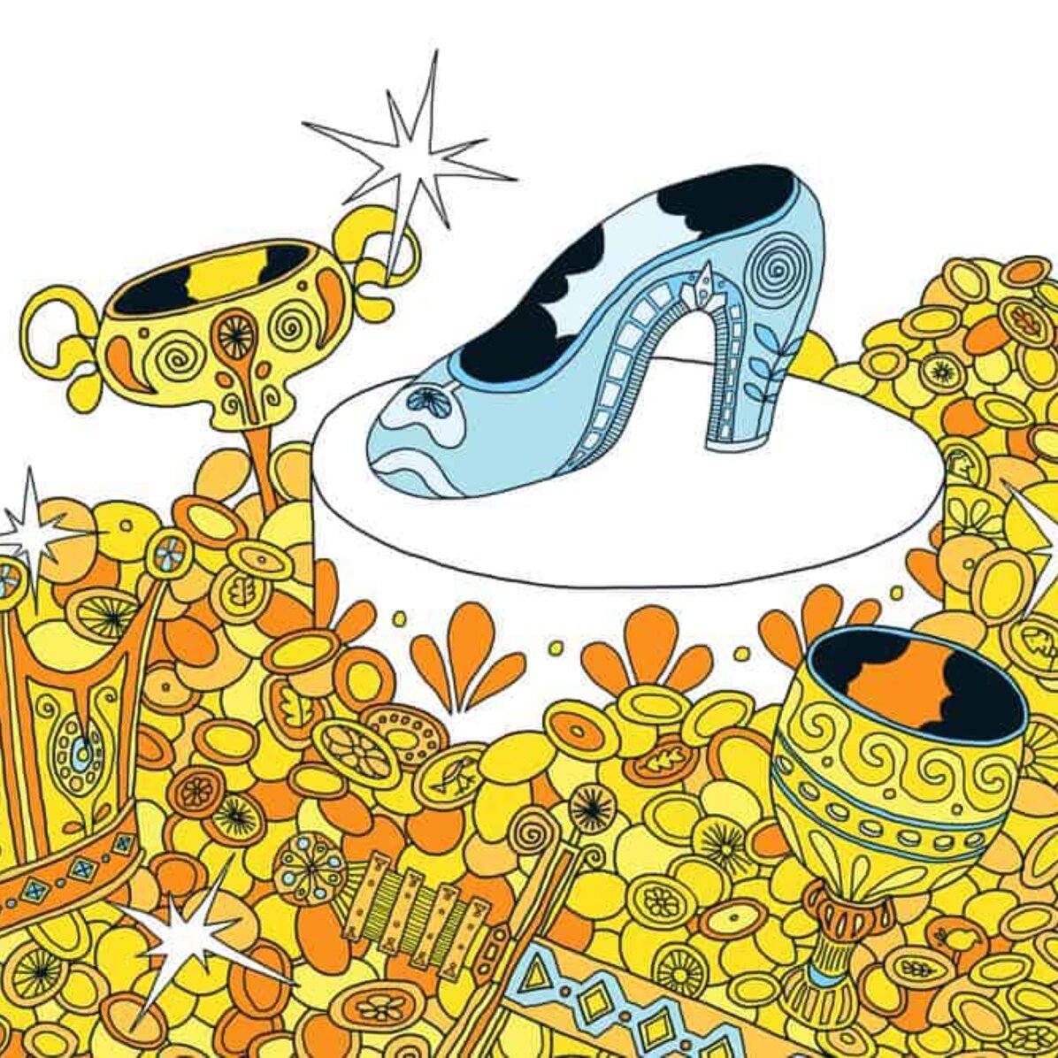 Carte pentru copii cu ilustrații - Cum am devenit pantof regal