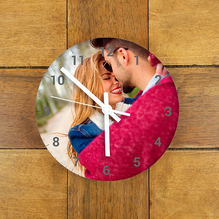 Ceas personalizat cu o poză