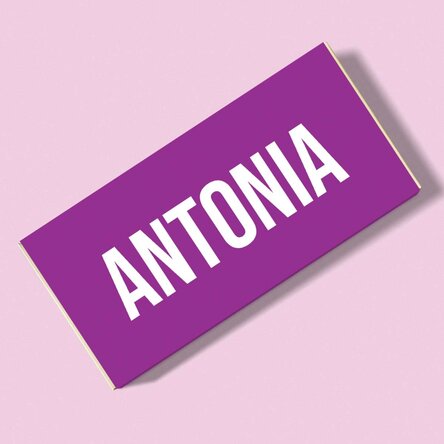 Ciocolată personalizată cu nume