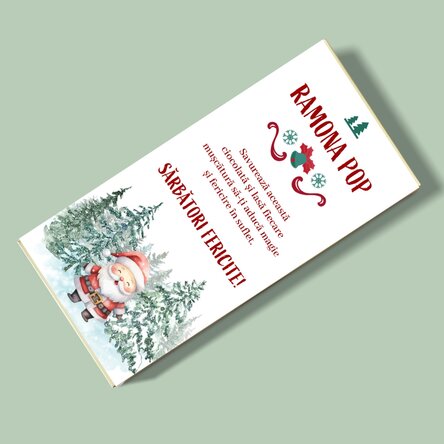 Ciocolată personalizată cu text - Momente dulci