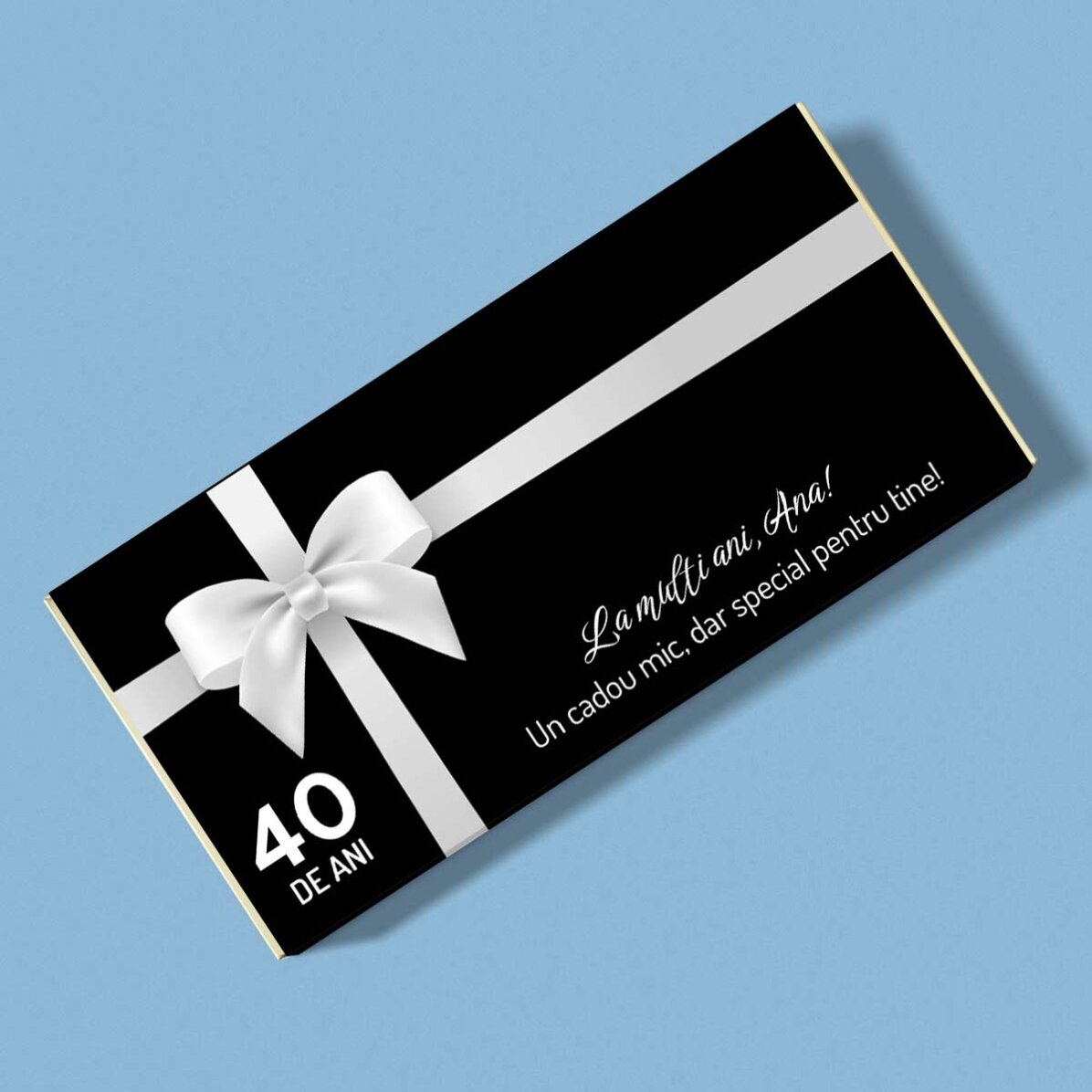 Ciocolată personalizată cu text pentru zi de naștere - Special for you