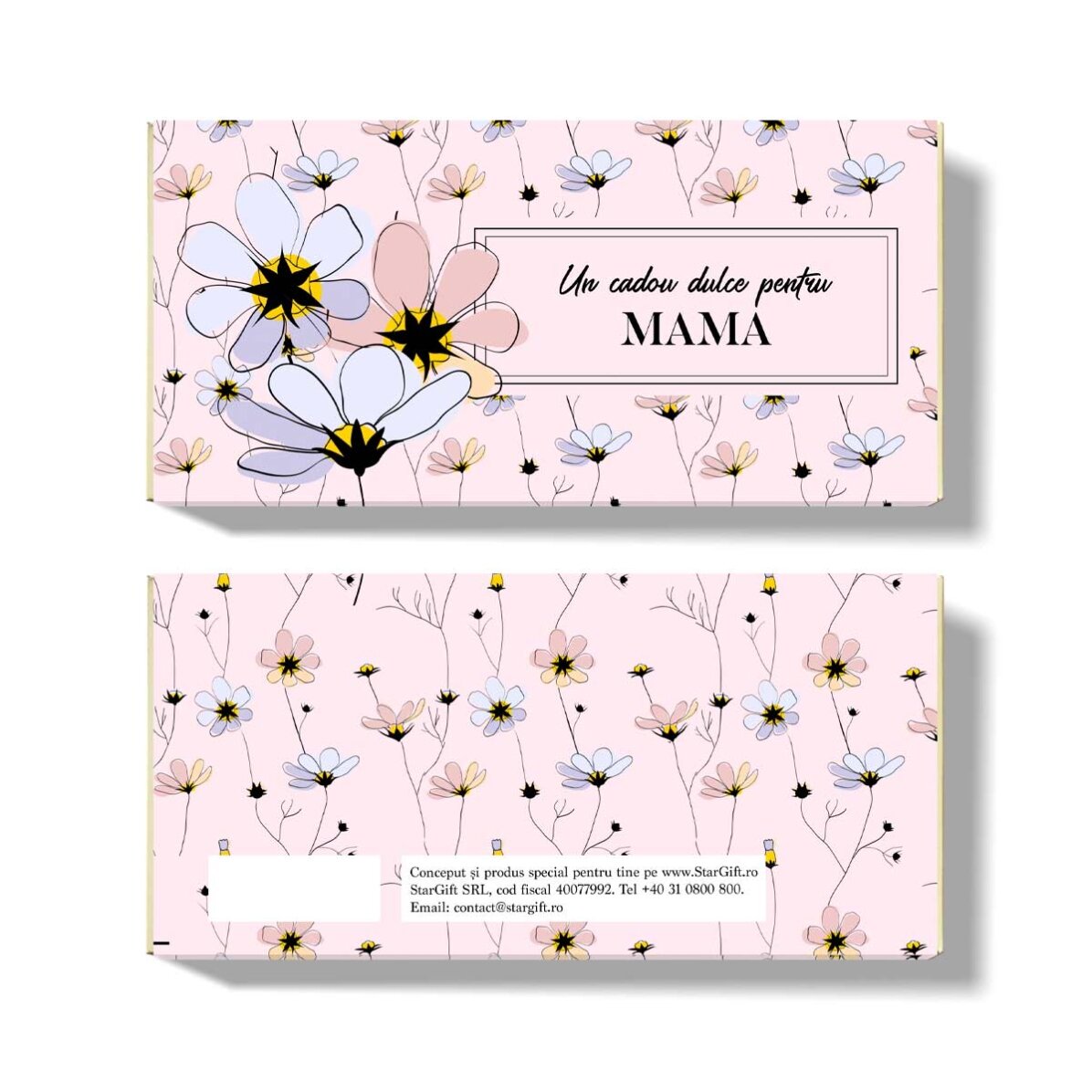 Ciocolată personalizată cu text - Un cadou special