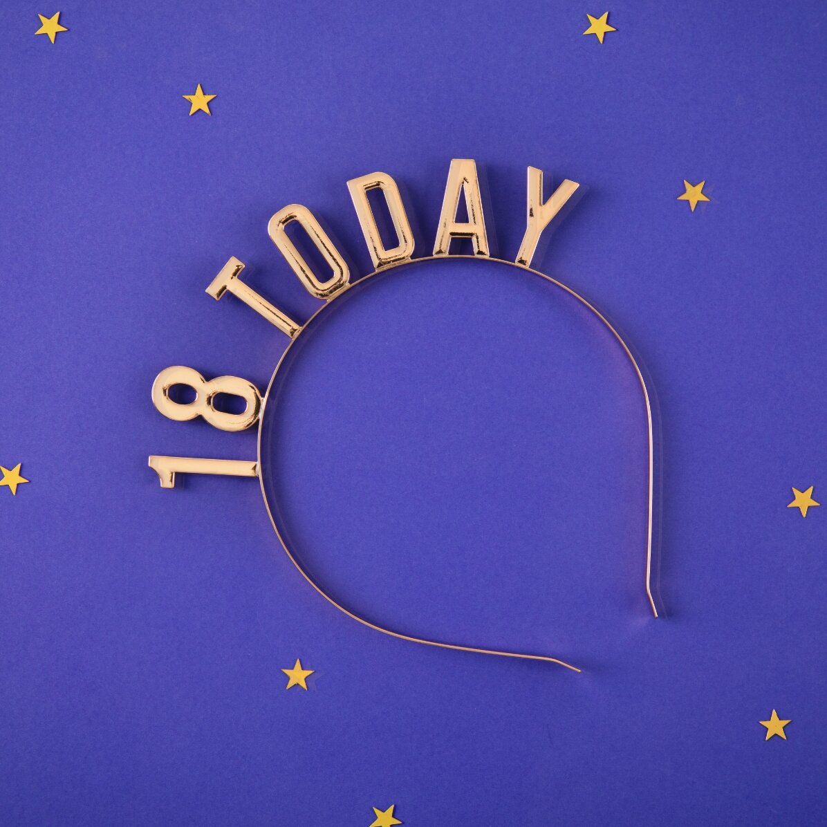 Coroniță aurie majorat- 18 Today