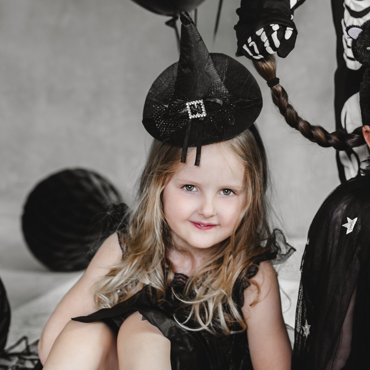 Coroniță de Halloween - Pălărie de vrăjitoare