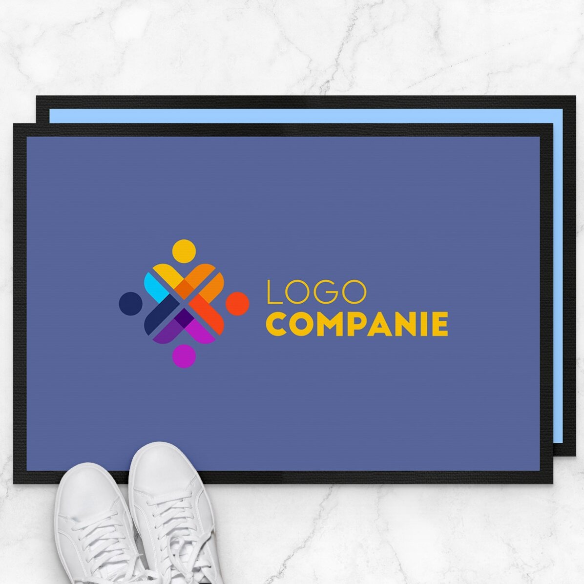 Covoraș de intrare personalizat cu logo