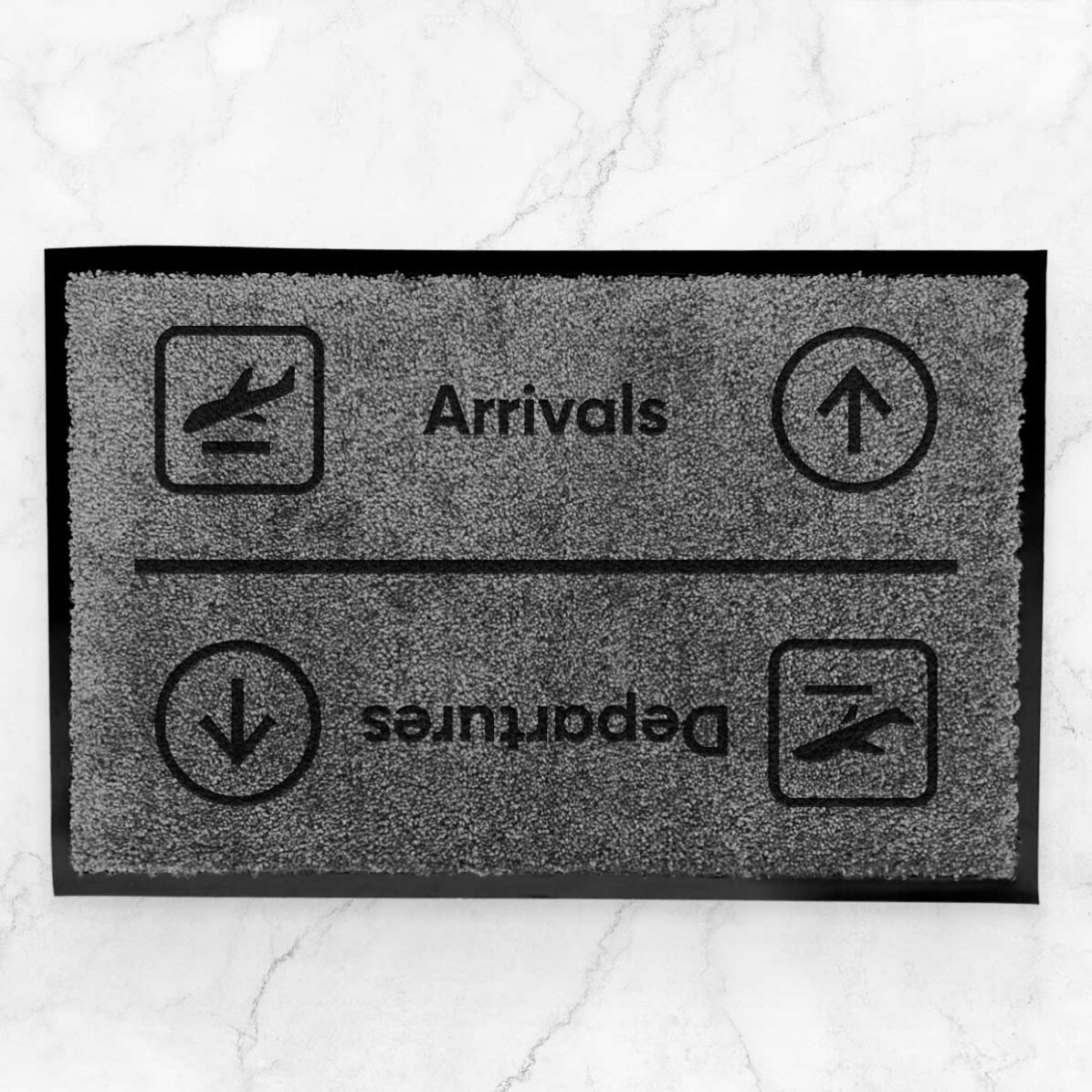 Covoraș intrare de interior personalizat cu mesaj