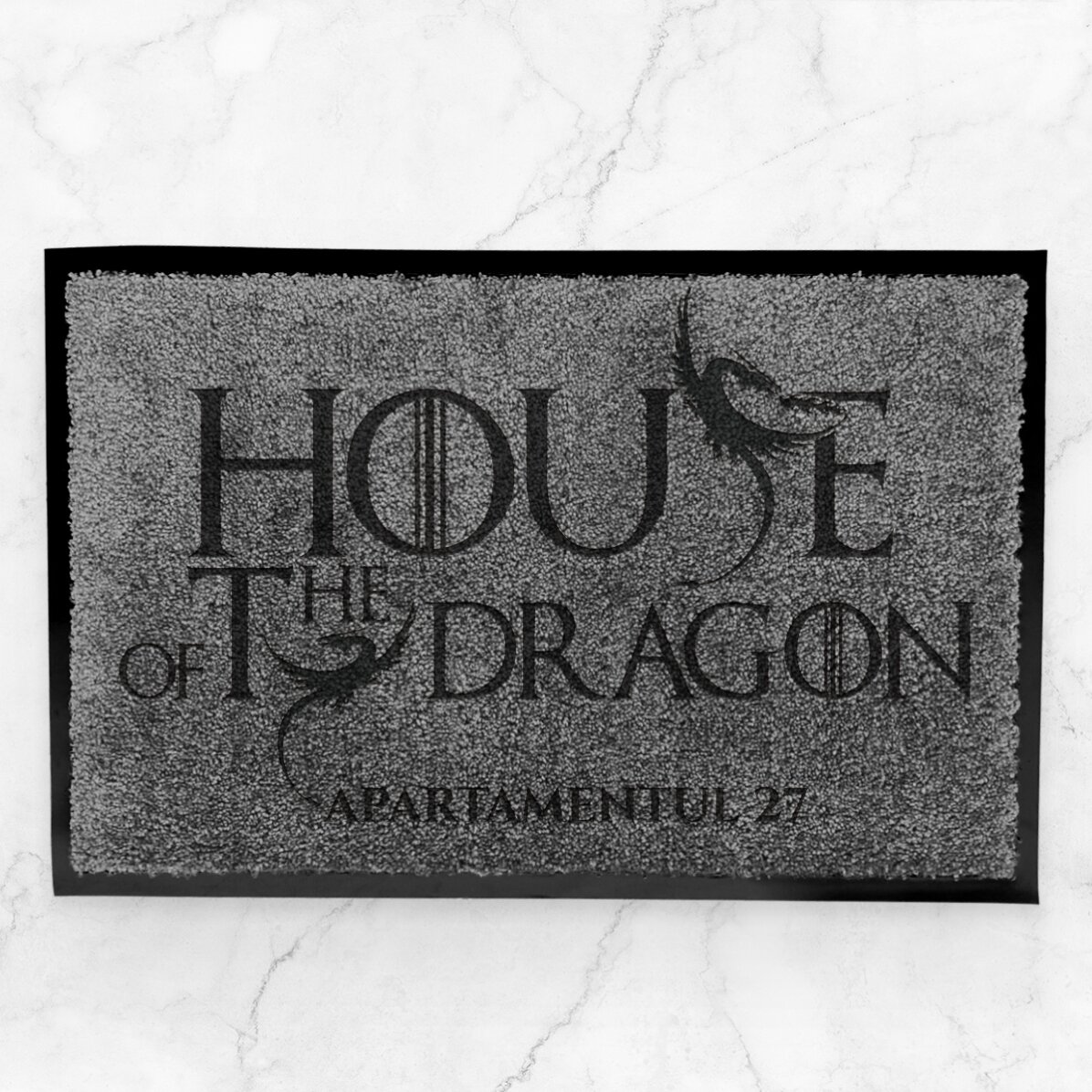 Covoraș intrare de interior personalizat - House of the Dragon