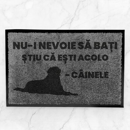 Covoraș intrare de interior personalizat - Nu-i nevoie să bați
