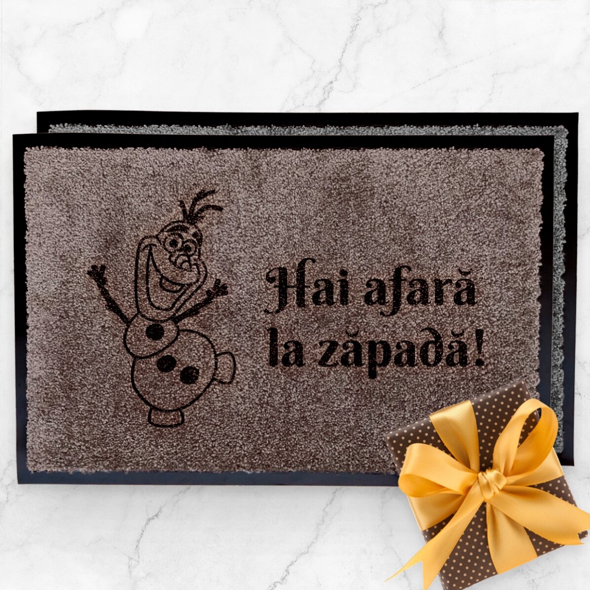 Covoraș intrare de interior personalizat - Olaf