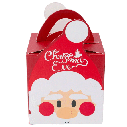 Cutie cadou globuri / dulciuri / ornamente și alte cadouri mici 