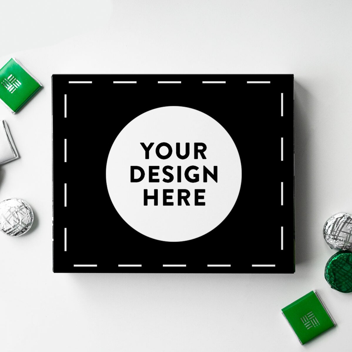 Cutie de bomboane personalizată cu grafica ta