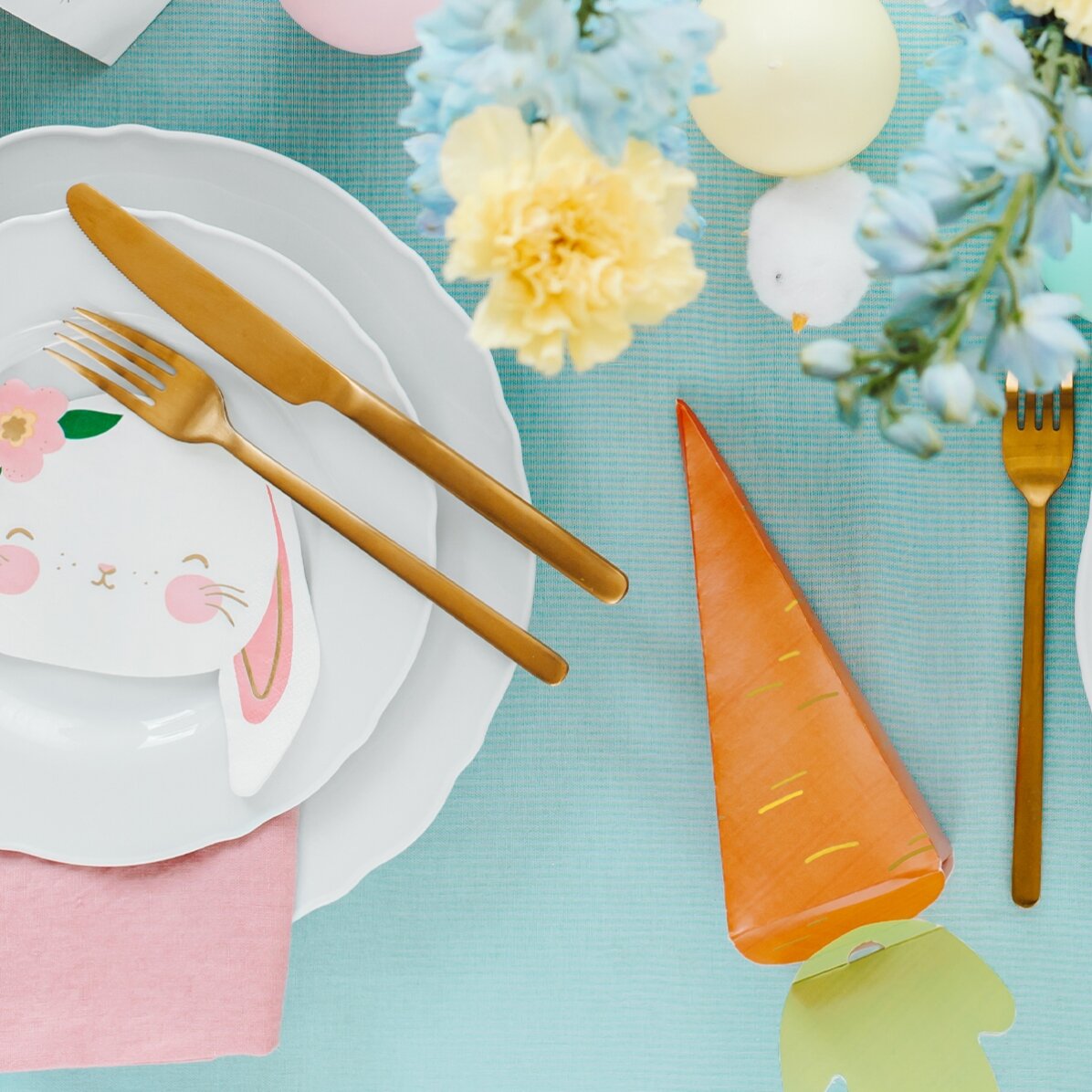 Премиум кутия за сладкиши/малки великденски подаръци - Морков