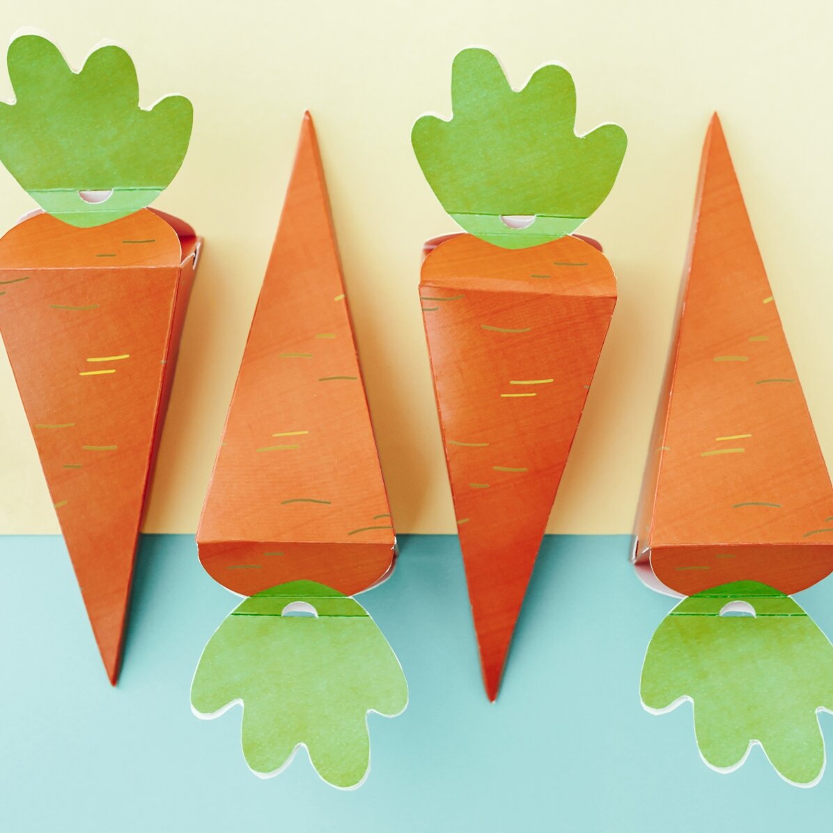 Премиум кутия за сладкиши/малки великденски подаръци - Морков