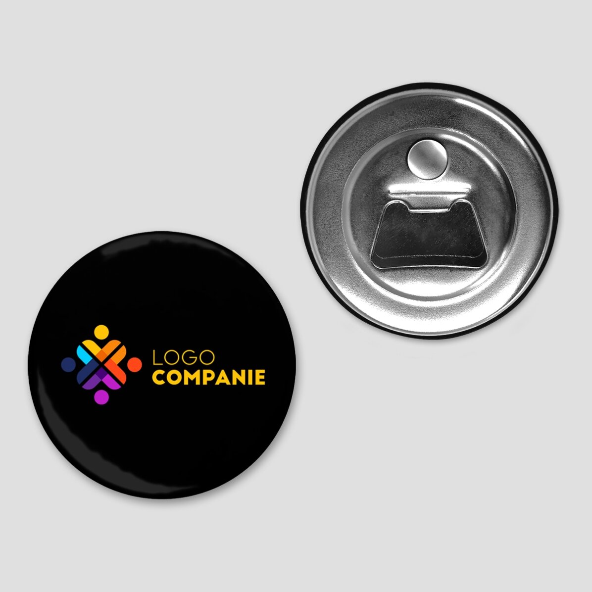 Desfăcător de sticle cu magnet personalizat cu logo