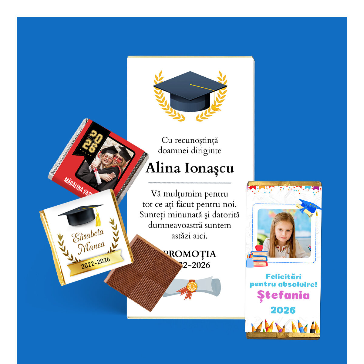 Персонализирани бонбони за дипломирането