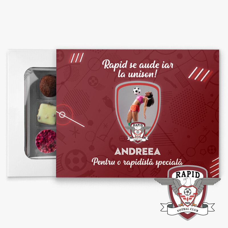 Персонализирани бонбони и сладкиши с официална лицензия - FC Rapid 1923