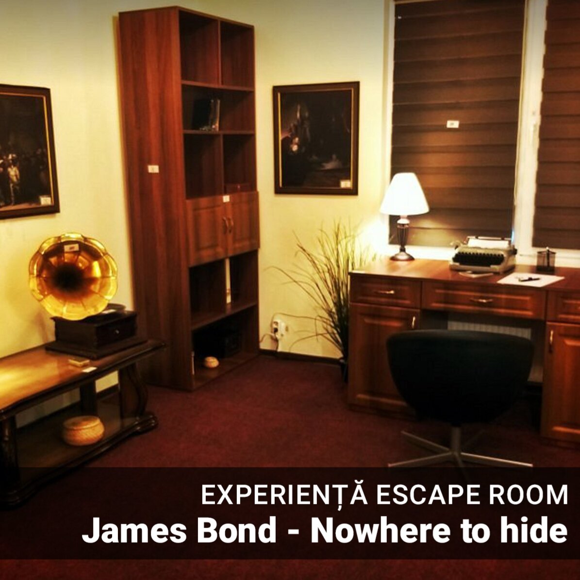 Experiență cadou - Escape Room James Bond - Nowhere to hide