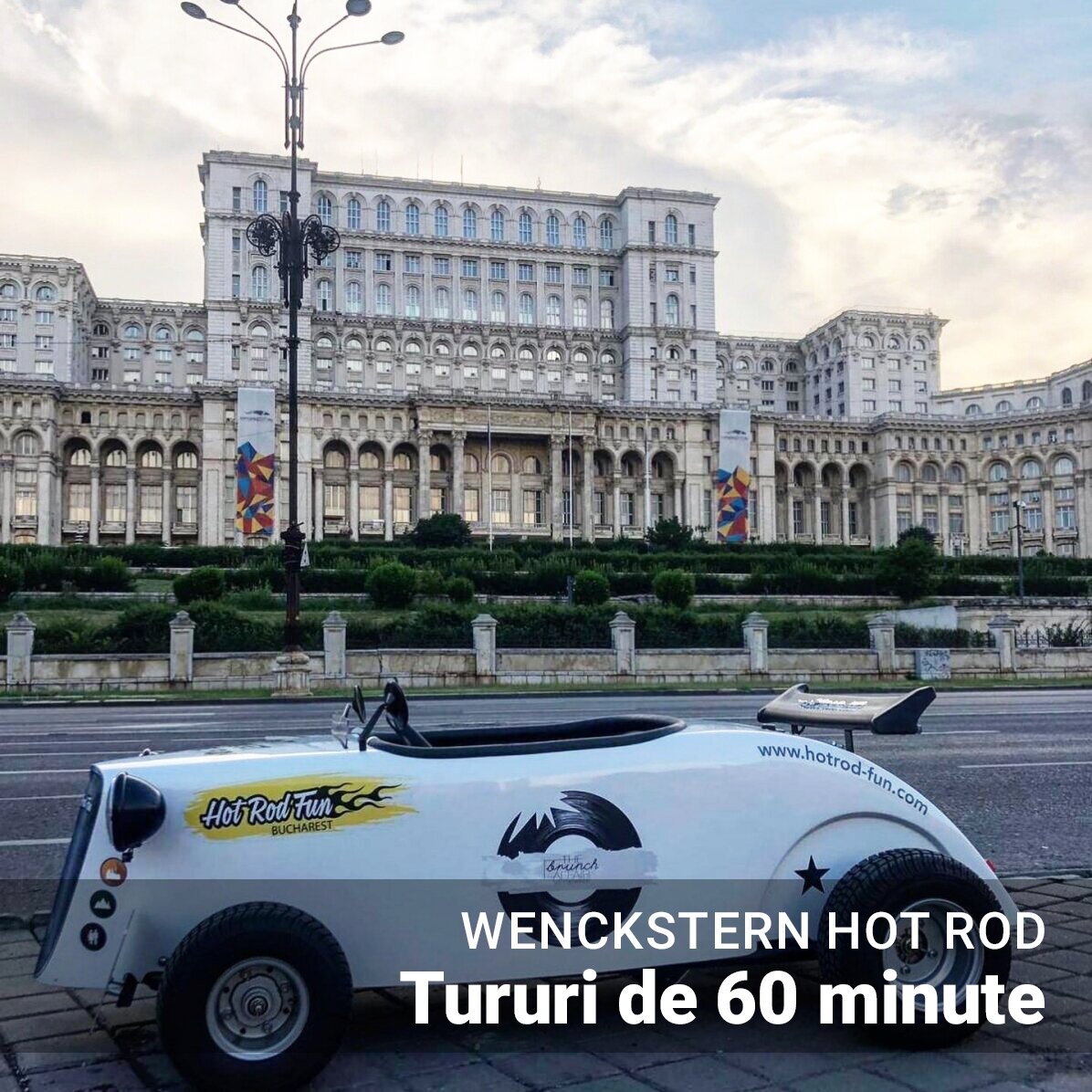 Experiență cadou -  Mașinuță de poveste Hot Fun Rod
