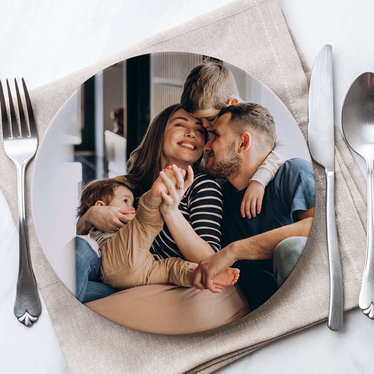 Farfurie personalizată cu o poză