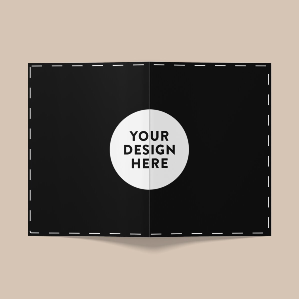 Felicitare personalizată cu grafica ta - Landscape 