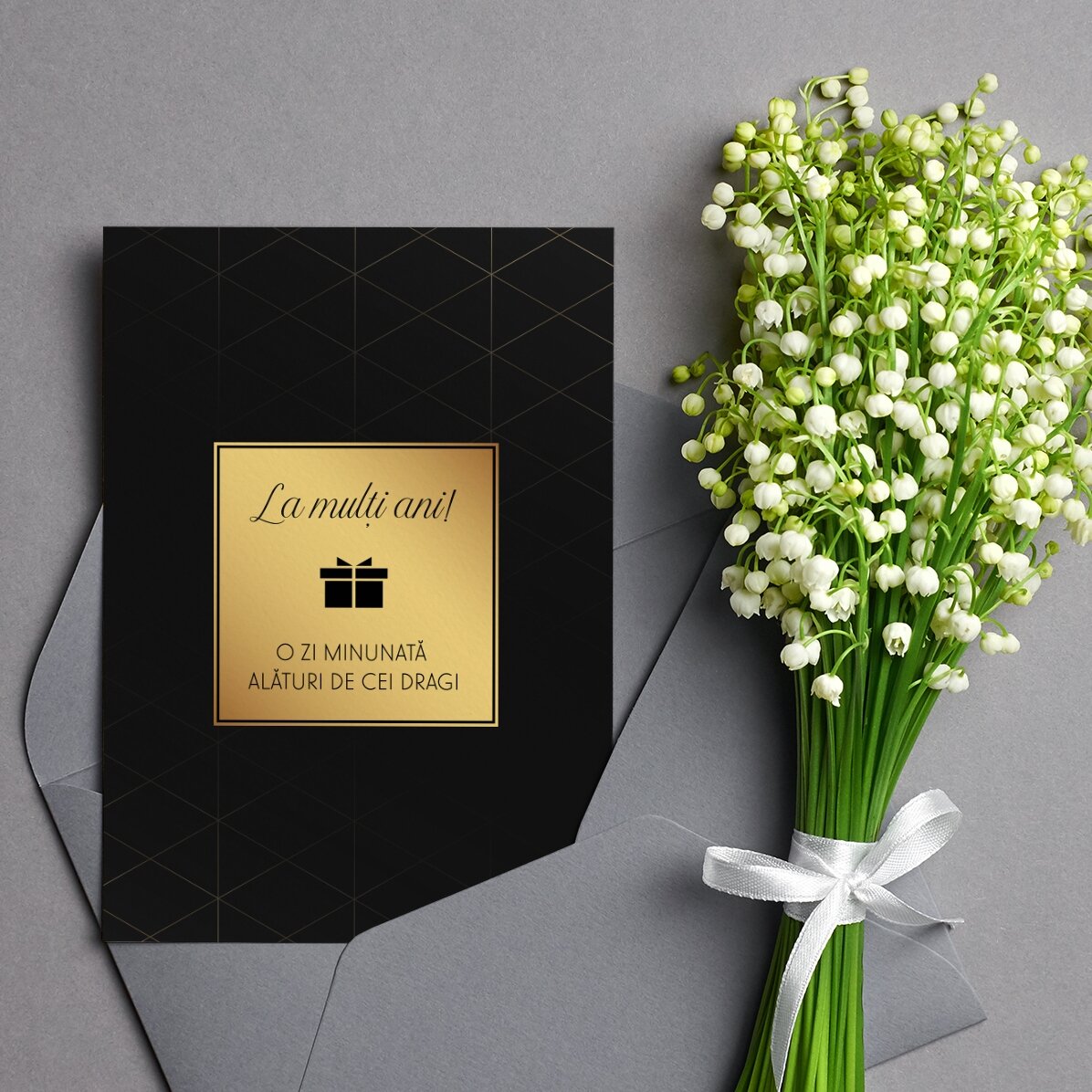 Felicitare personalizată cu mesaj pentru zi de naștere - Best wishes