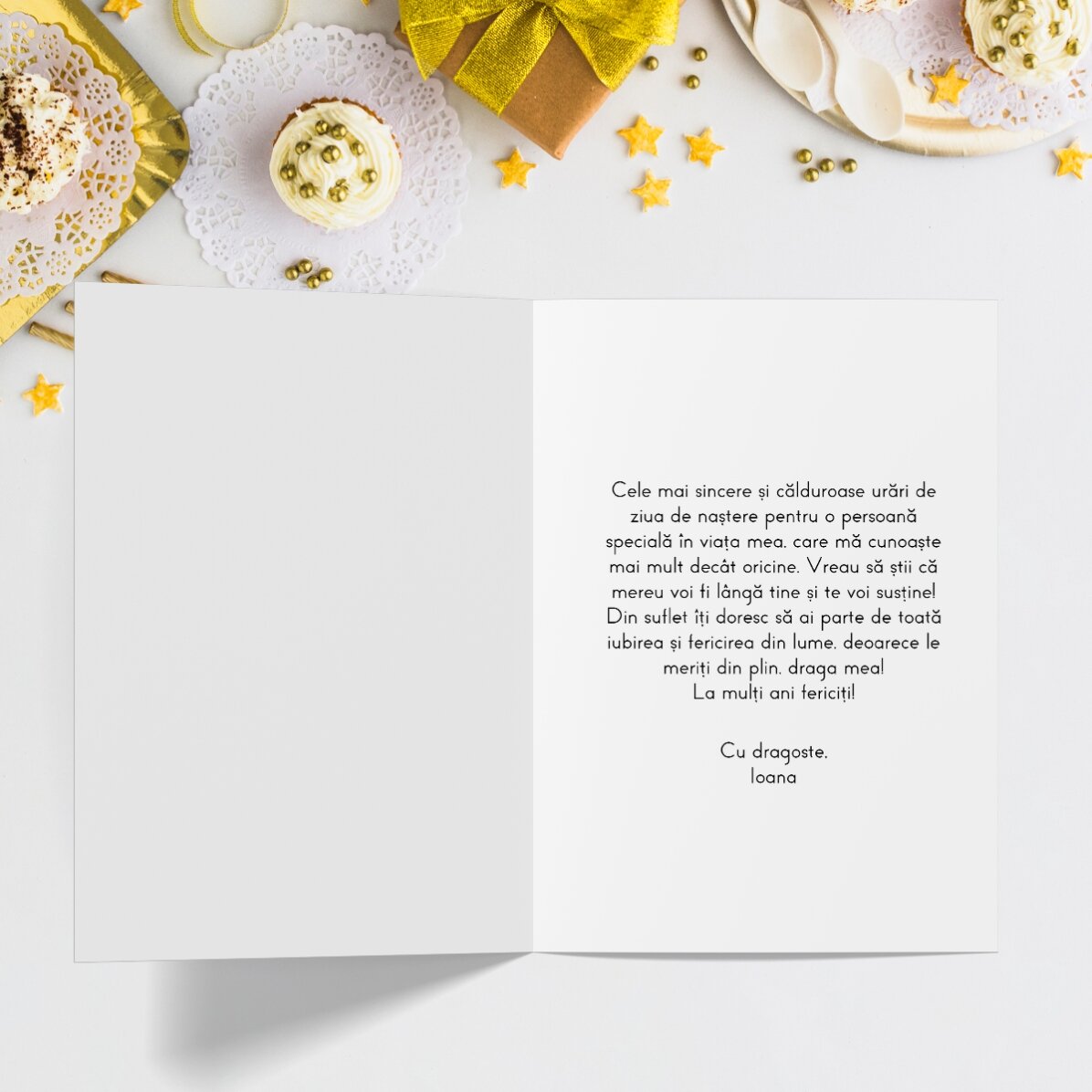 Felicitare personalizată cu text - Party