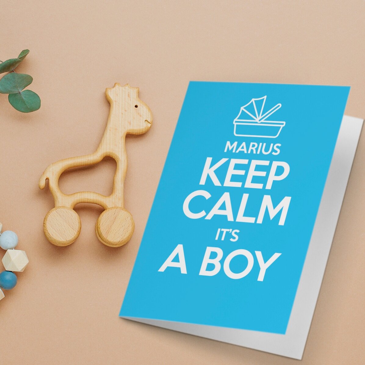 Felicitare personalizată - KEEP CALM IT