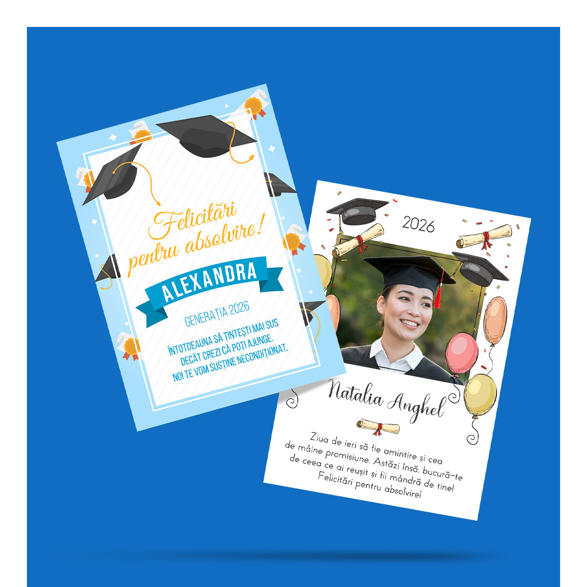 Поздравления, картички и магнити за завършването