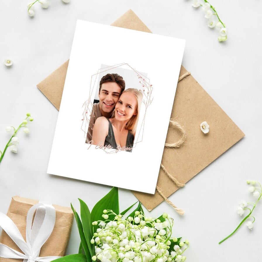 Персонализирани картички за вашата приятелка