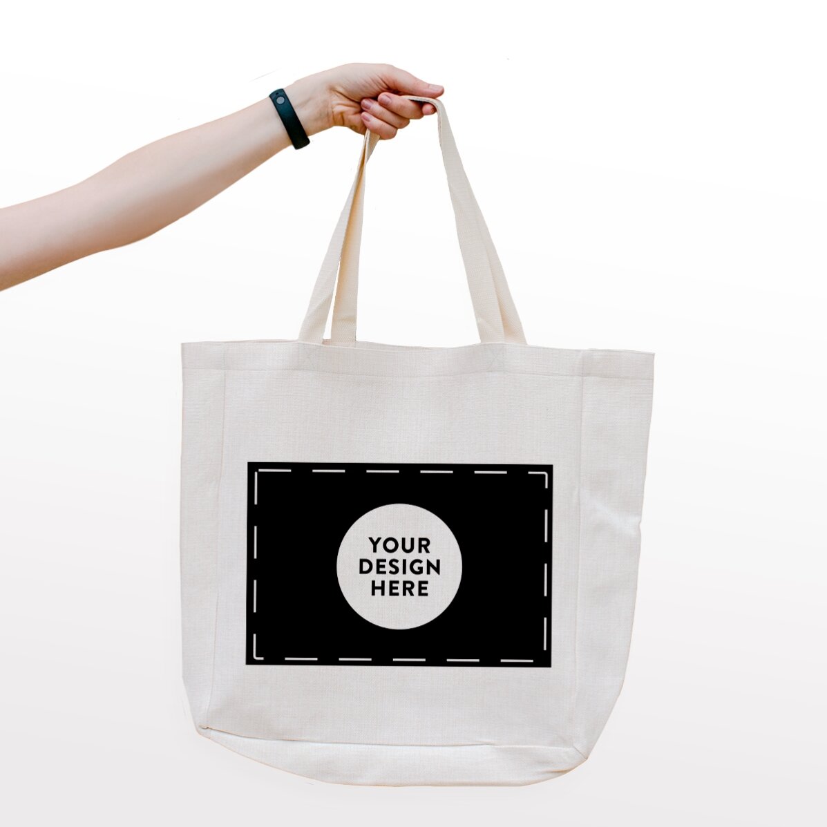 Geantă de plajă personalizată cu grafica ta