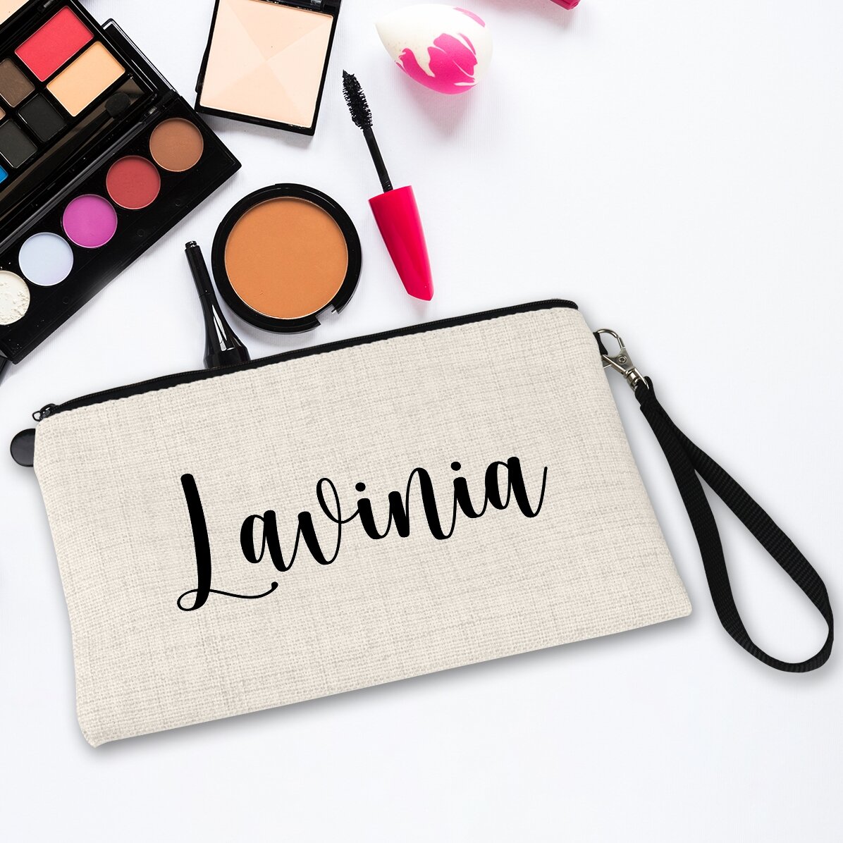 Gentuță pentru cosmetice personalizată cu nume