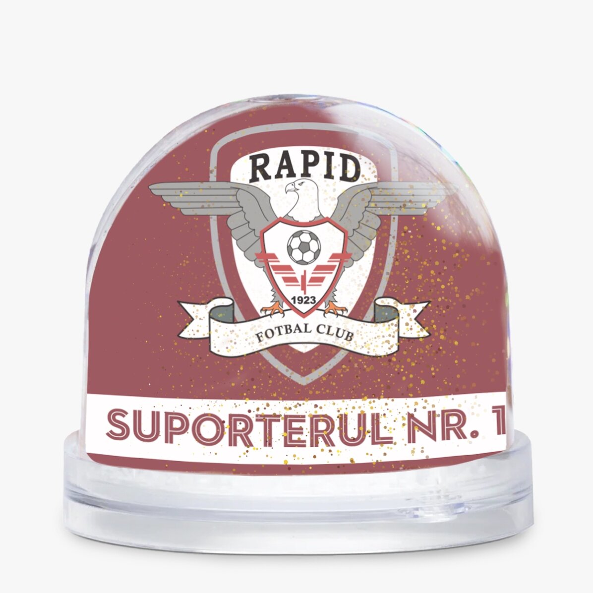 Glob de birou FC Rapid personalizat cu text