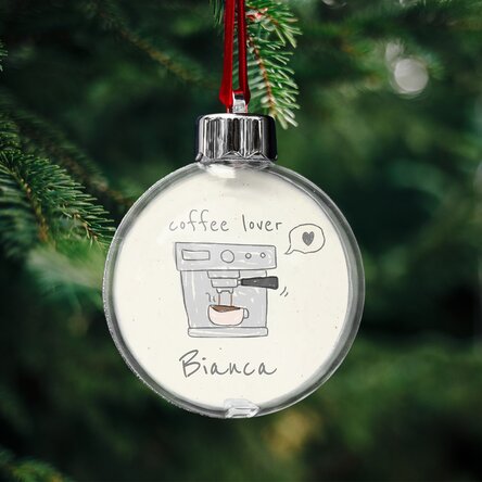 Glob personalizat cu nume - Coffee lover