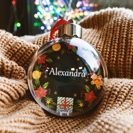 Glob personalizat cu nume