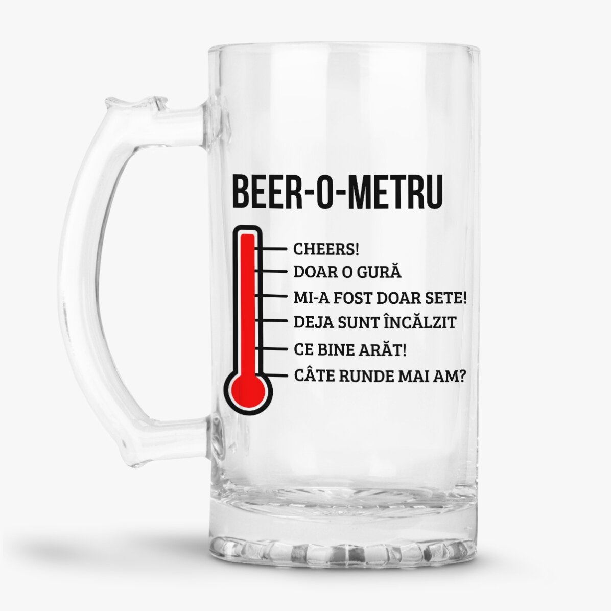 Персонализирана бирена халба - Beer-o-meter