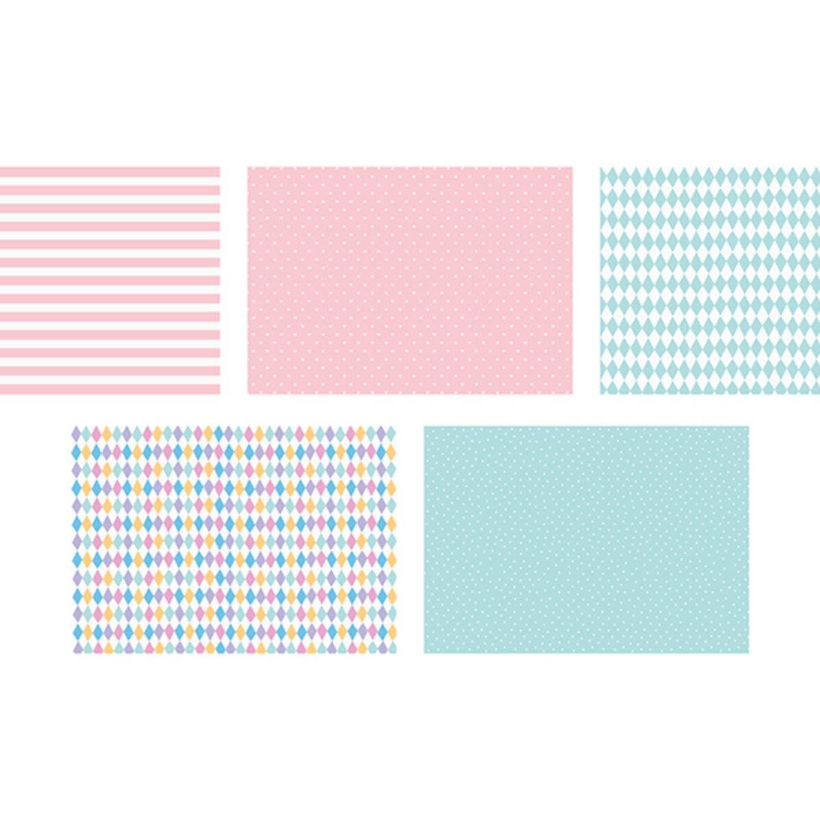 Hartie de impachetat cadouri - mix colorat