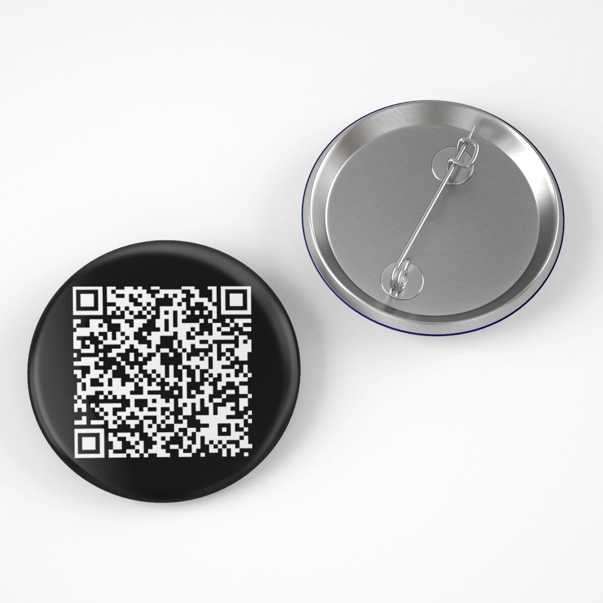 Insignă personalizată cu cod QR - Adaugă contactul