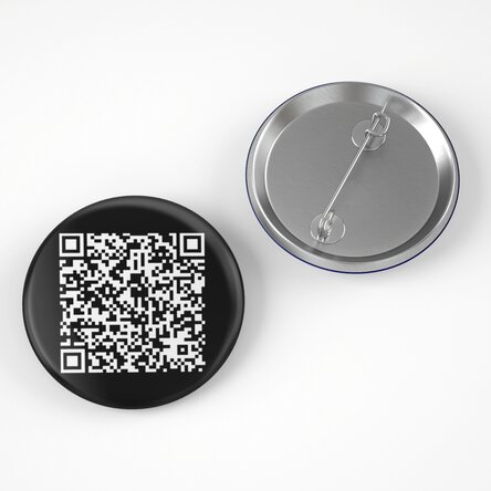 Insignă personalizată cu cod QR - Adaugă contactul