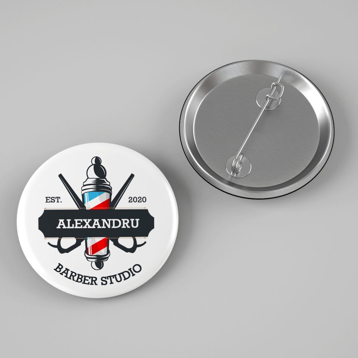 Insignă personalizată cu mesaj - Hair Stylist