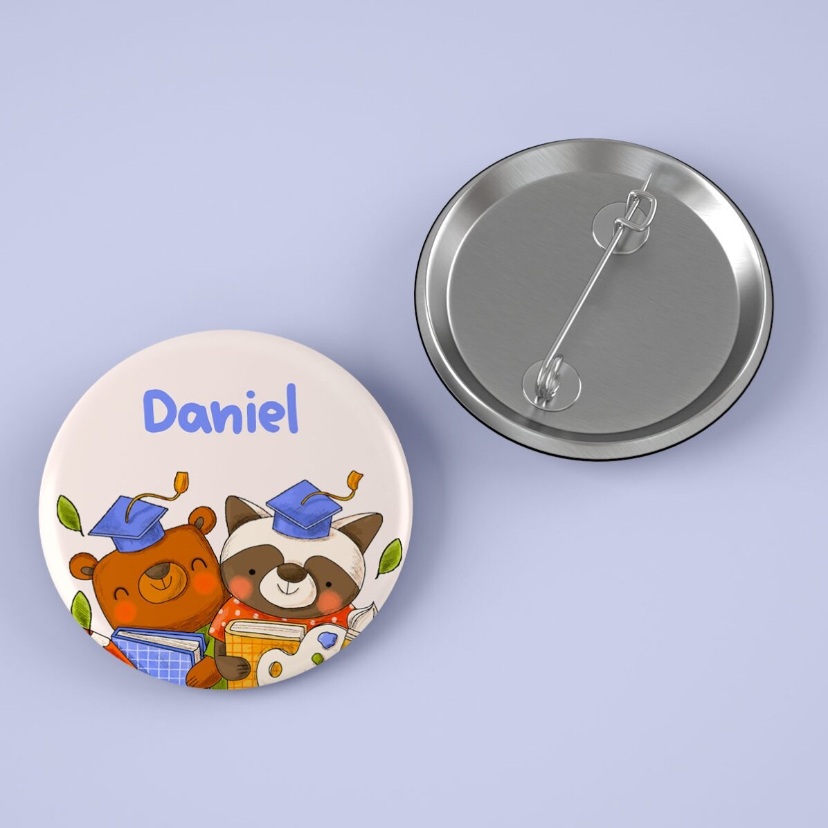 Insignă personalizată cu nume - Absolvent