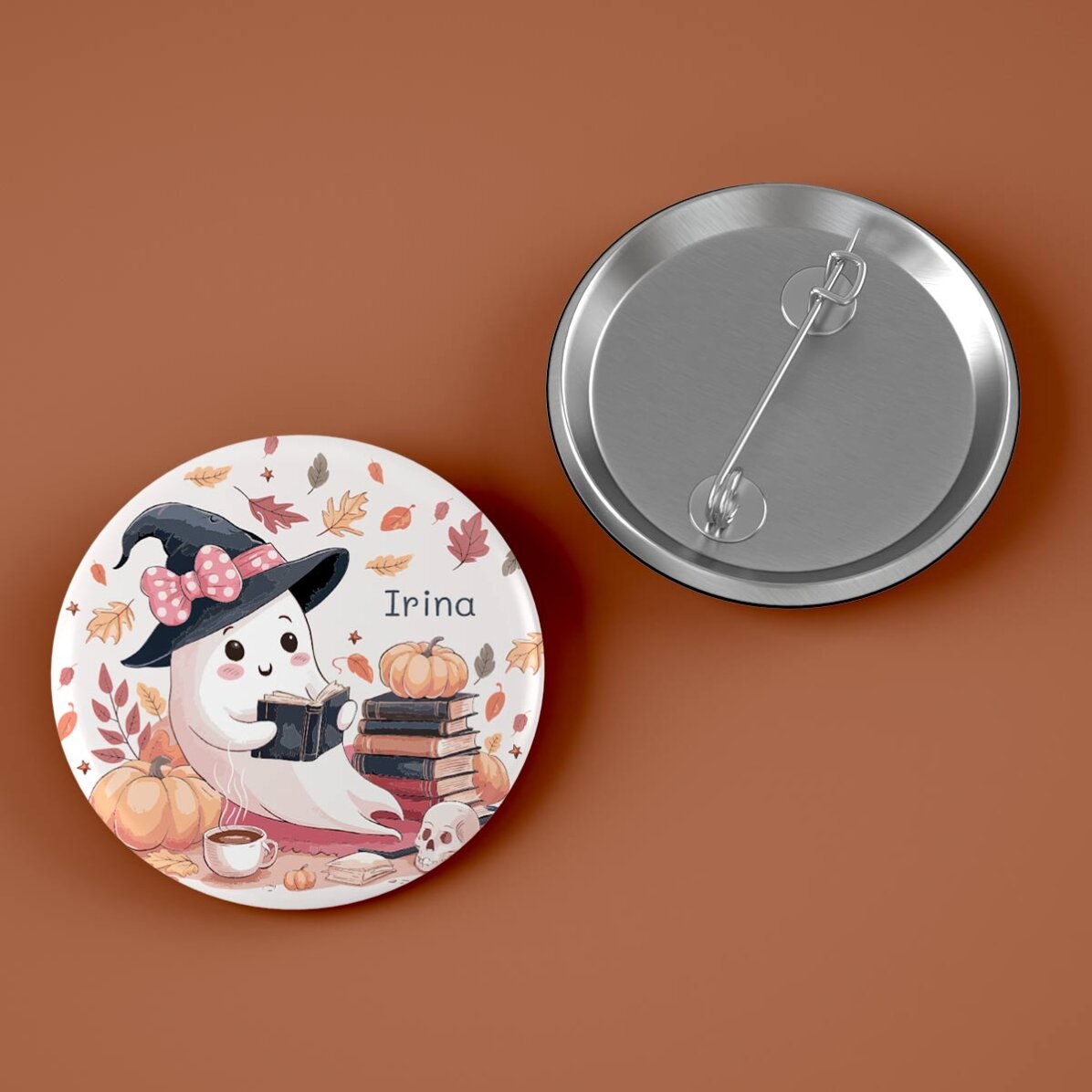 Insignă personalizată cu nume - Books