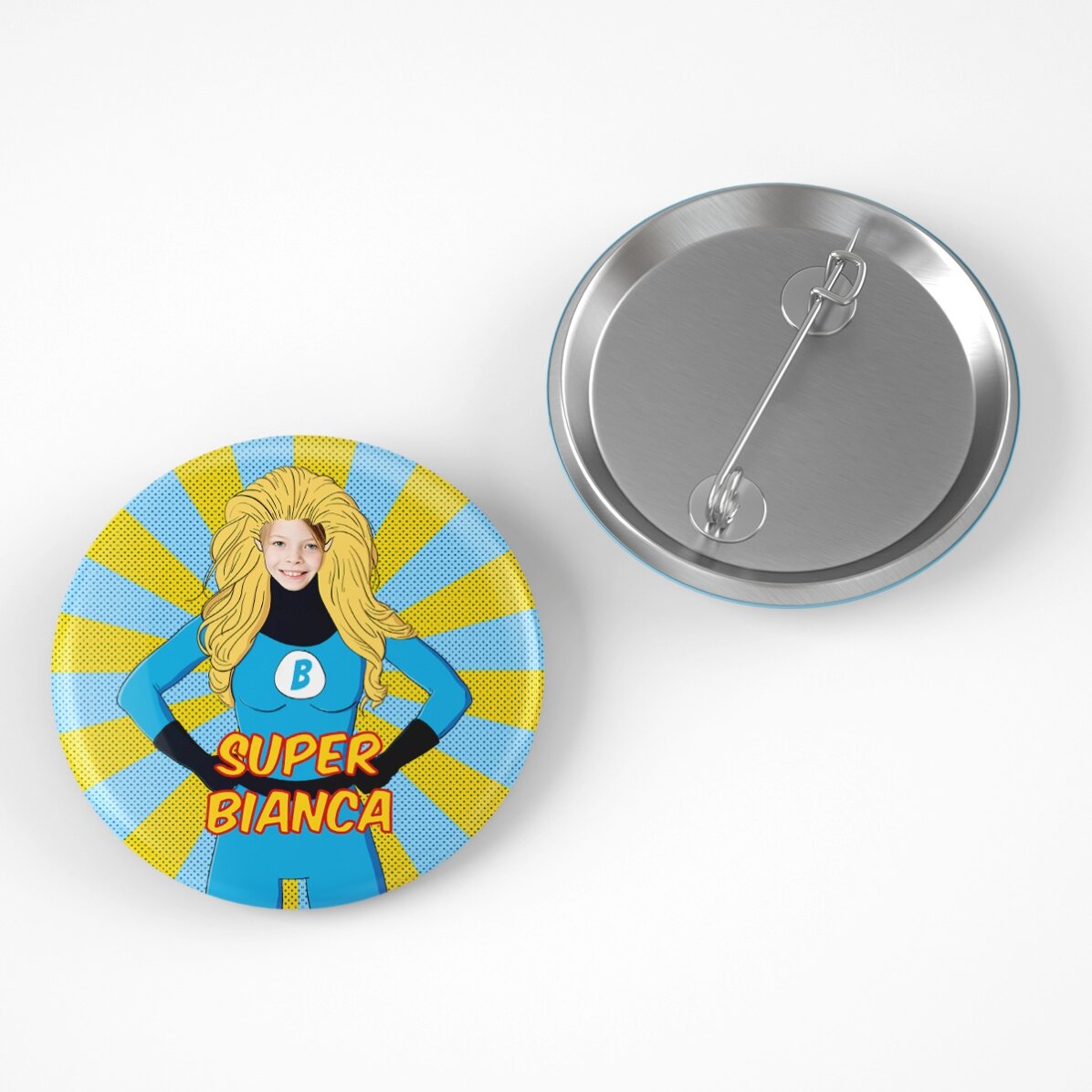 Insignă personalizată cu nume - Eroina