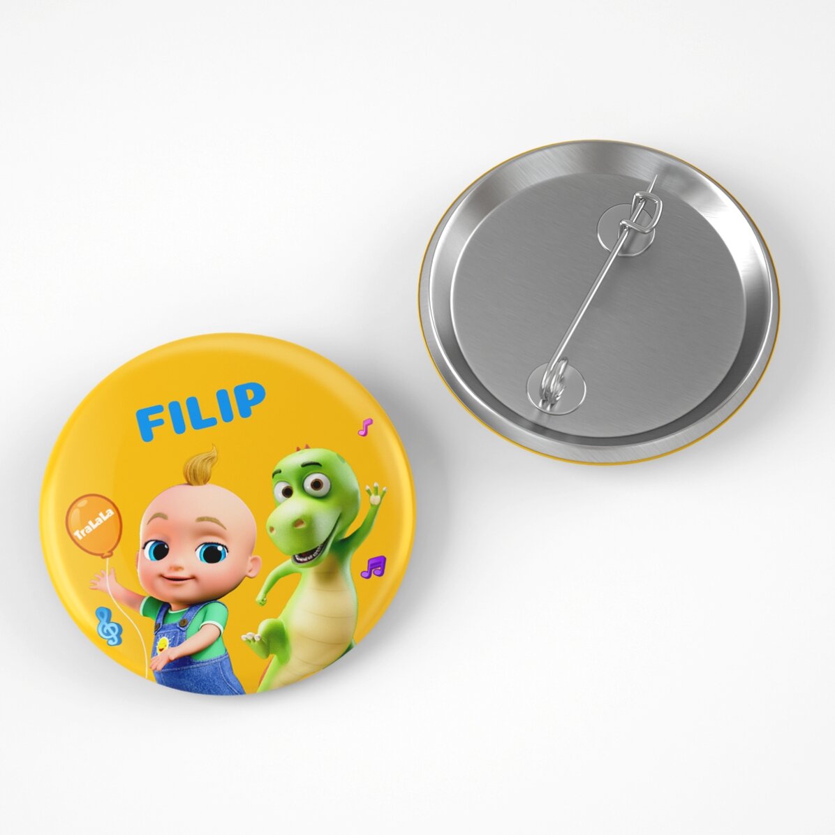 Insignă personalizată cu nume - TraLaLa