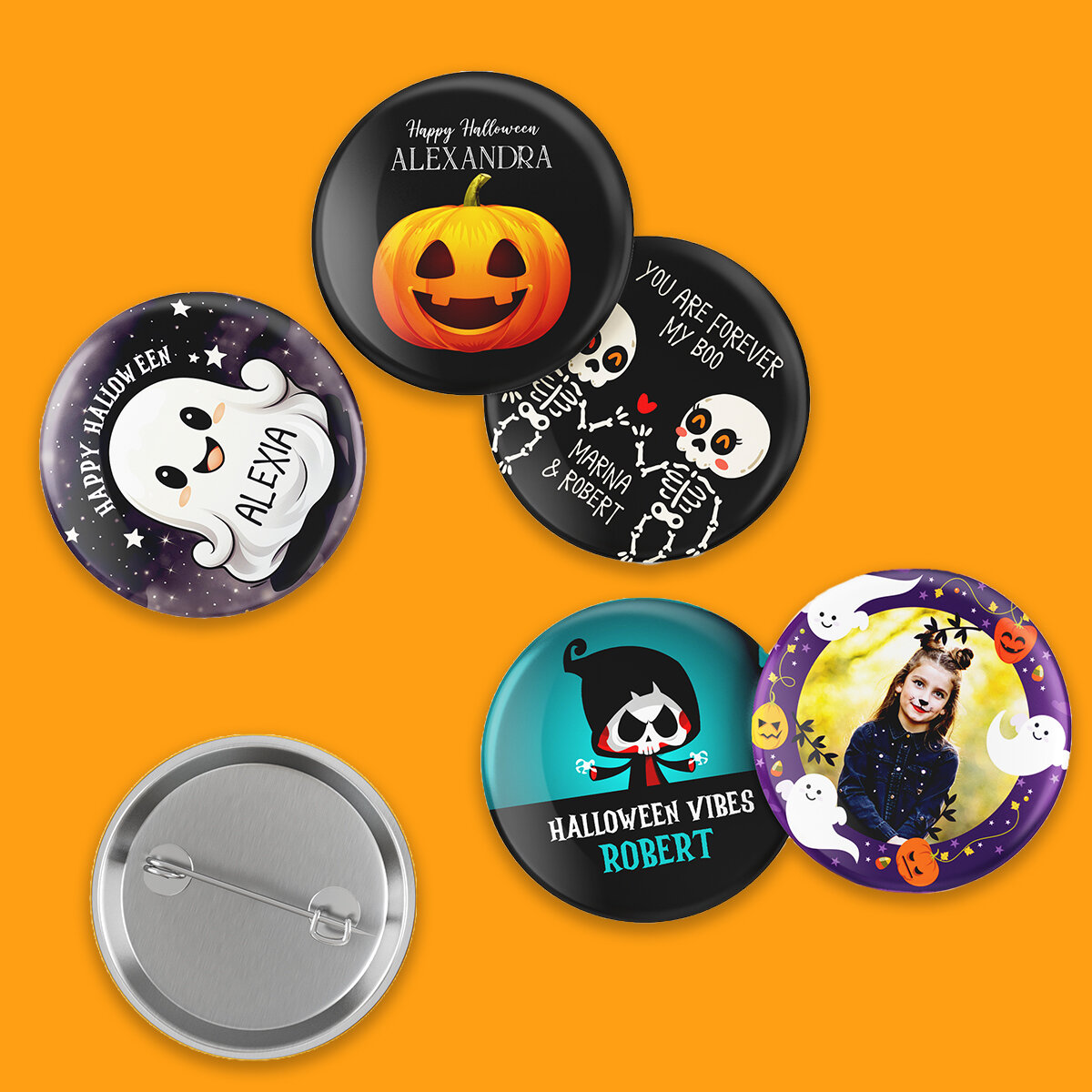 Хелоуин значки